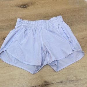 Light blue lululemon shorts